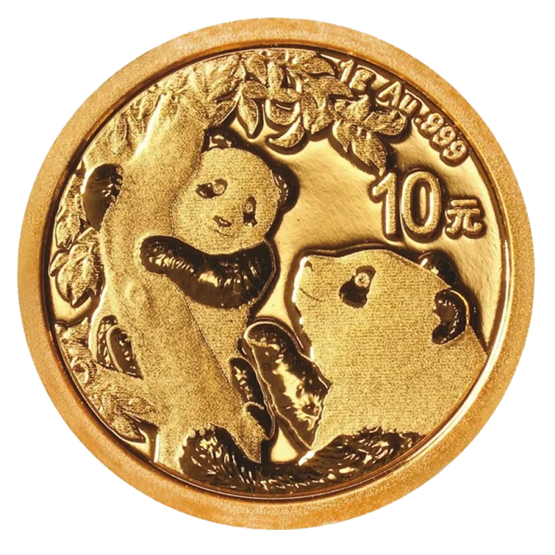 Zlatnik Panda 1 g 2021