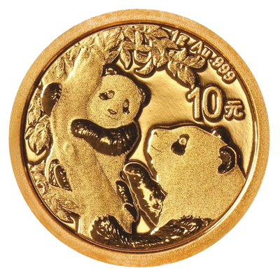 Zlatnik Panda 1 g 2021