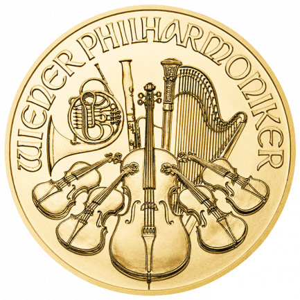 Zlatnik Austria Philharmonic 1/25 Ounce 2021